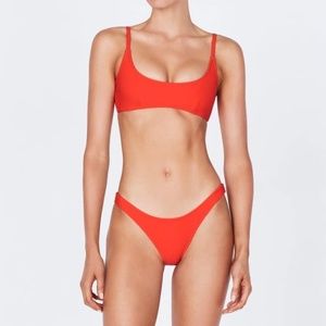TRIANGL Maci Candy Bikini - Size Small - Cheeky Bottom